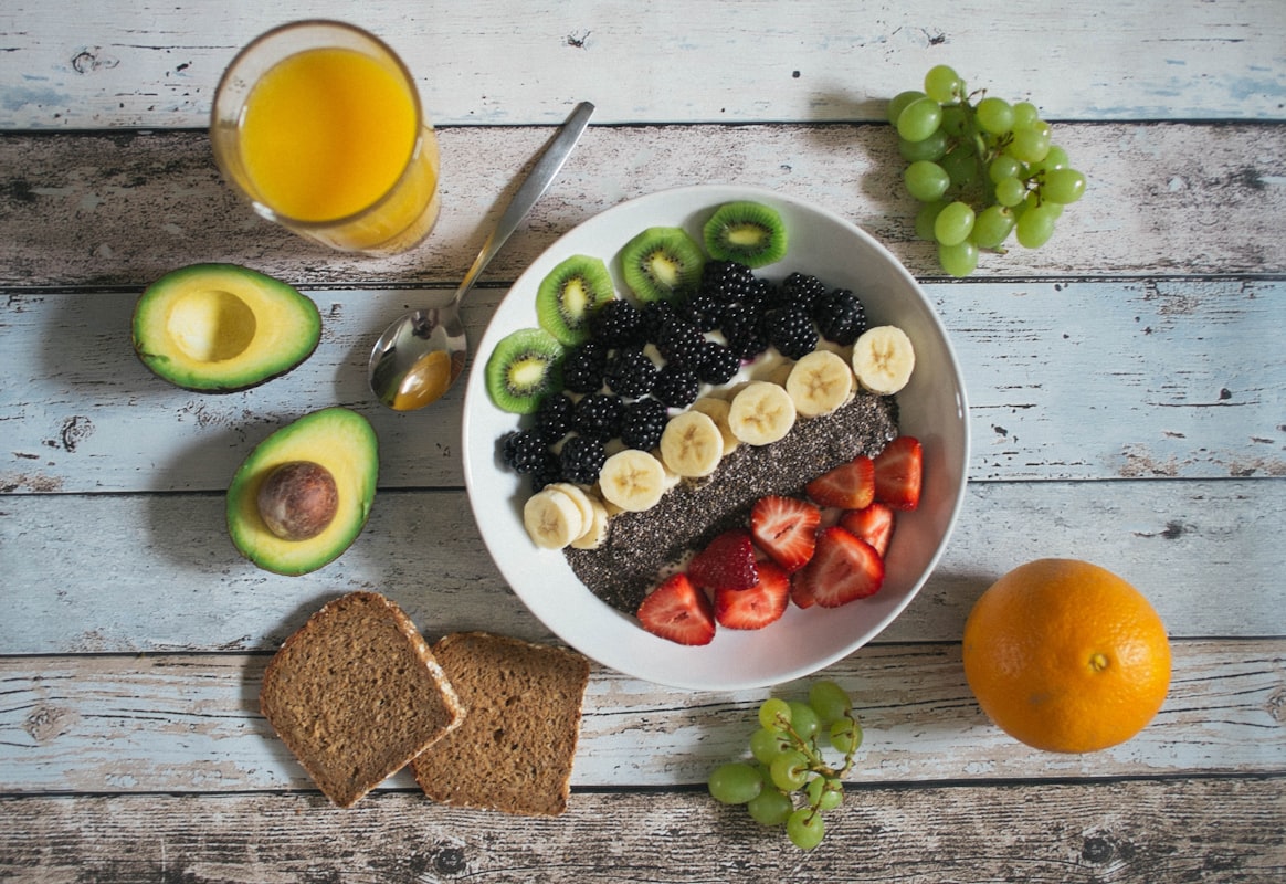 Gesunde Ernährung – Frische Zutaten und ausgewogene Mahlzeiten